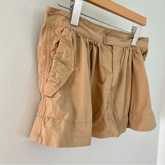 Urban outfitters BDG Belle Double-Button Mini Skirt beige size medium - Picture 7 of 14